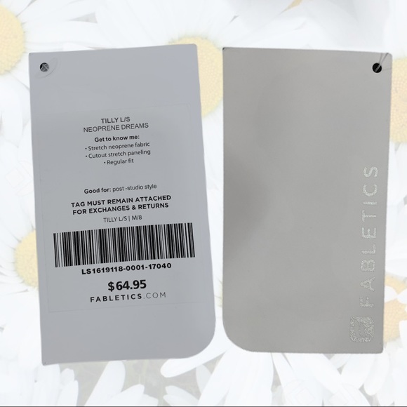 Fabletics Black Tilly Neoprene Dream Sweatshirt - Picture 11 of 16